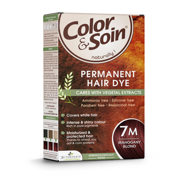 COLOR &amp; SOIN matu krāsa bez amonjaka 7M sarkankoka blonda 135 ml, nuotrauka Nr. 3