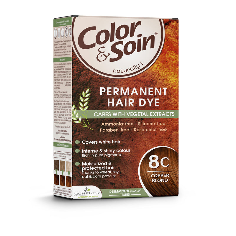 COLOR &amp; SOIN matu krāsa bez amonjaka 8C vara blonds 135 ml, nuotrauka Nr. 3