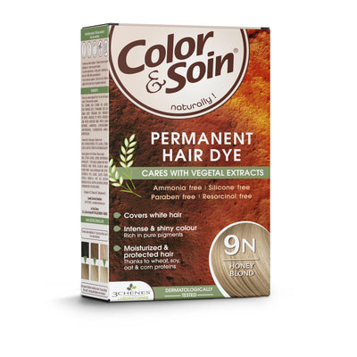 COLOR &amp; SOIN matu krāsa bez amonjaka 9N Medus blonds 135 ml