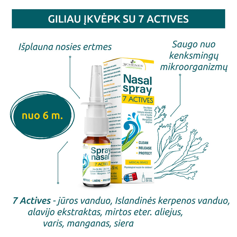 3 CHÊNES 7 Actives, aerosols 50 ml, nuotrauka Nr. 2