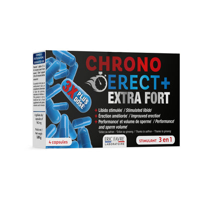 Chrono Erect Extra Fort iedarbības uzlabošanai, kapsulas N4