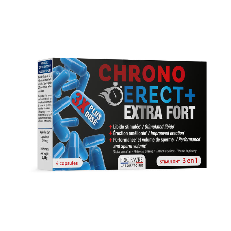 Chrono Erect Extra Fort iedarbības uzlabošanai, kapsulas N4, nuotrauka Nr. 1