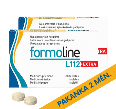 FORMOLINE L112 Extra, tabletes N128 x 2