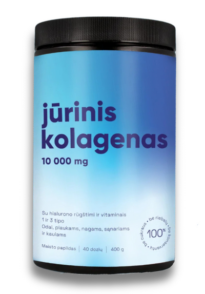 MELIOR 10000 mg jūras kolagēns ar hialuronskābi un vitamīniem