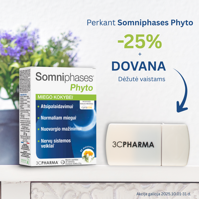 3C PHARMA Somniphases Phyto tabletes N30