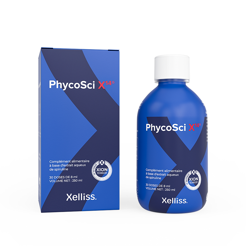 Xellis PhycoSci X14 spirulīnas ekstrakta fikocianīna koncentrāts 250 ml, nuotrauka Nr. 1