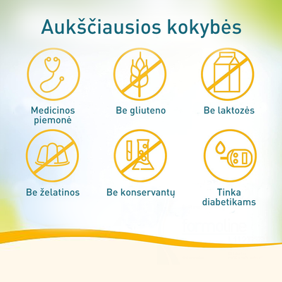 Formoline L112 EXTRA 750 mg liekā svara un holesterīna līmeņa ārstēšanai, tabletes N64 x 6