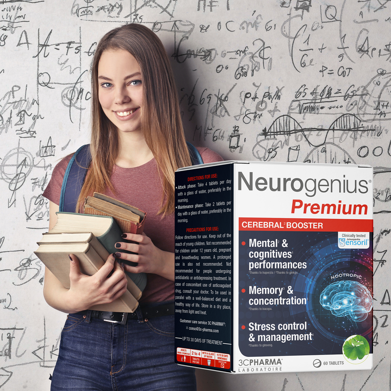 3C PHARMA Neurogenius Premium, tabletes N60, nuotrauka Nr. 2