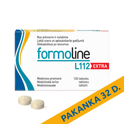 FORMOLINE L112 Extra, tabletes N128