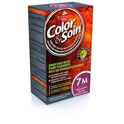 COLOR &amp; SOIN matu krāsa bez amonjaka 7M sarkankoka blonda 135 ml