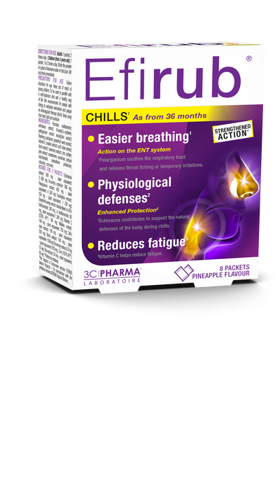 3C PHARMA Efirub, paciņas N8